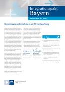 Handout integrationspakt bayern