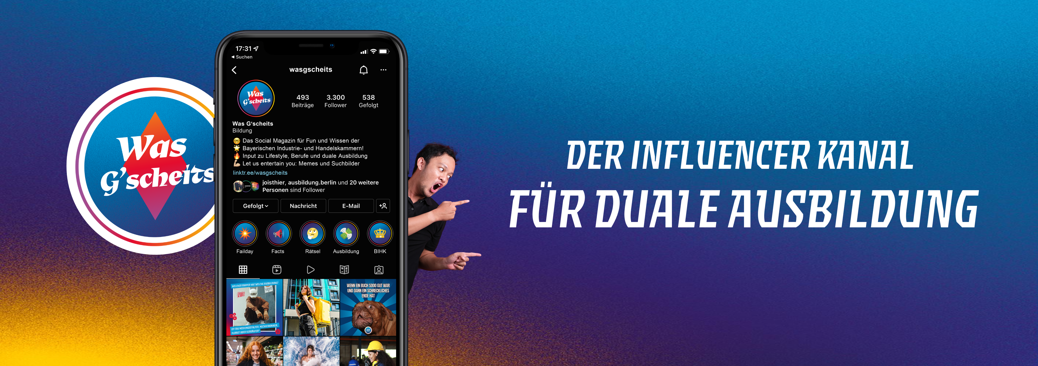 Der BIHK Instagramkanal für Schüler und Schülerinnen